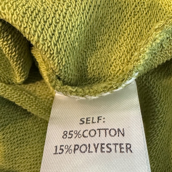 833:  EASEL NWT SWEATSHIRT MATCHA (R2) - Picture 3 of 3